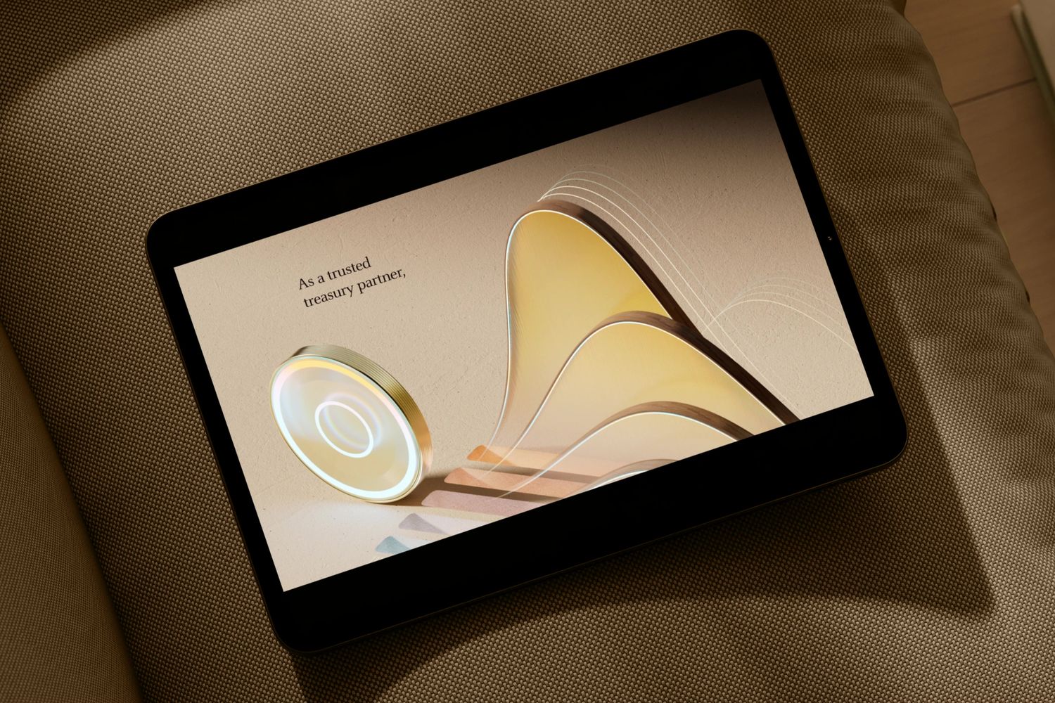 The platform on a tablet