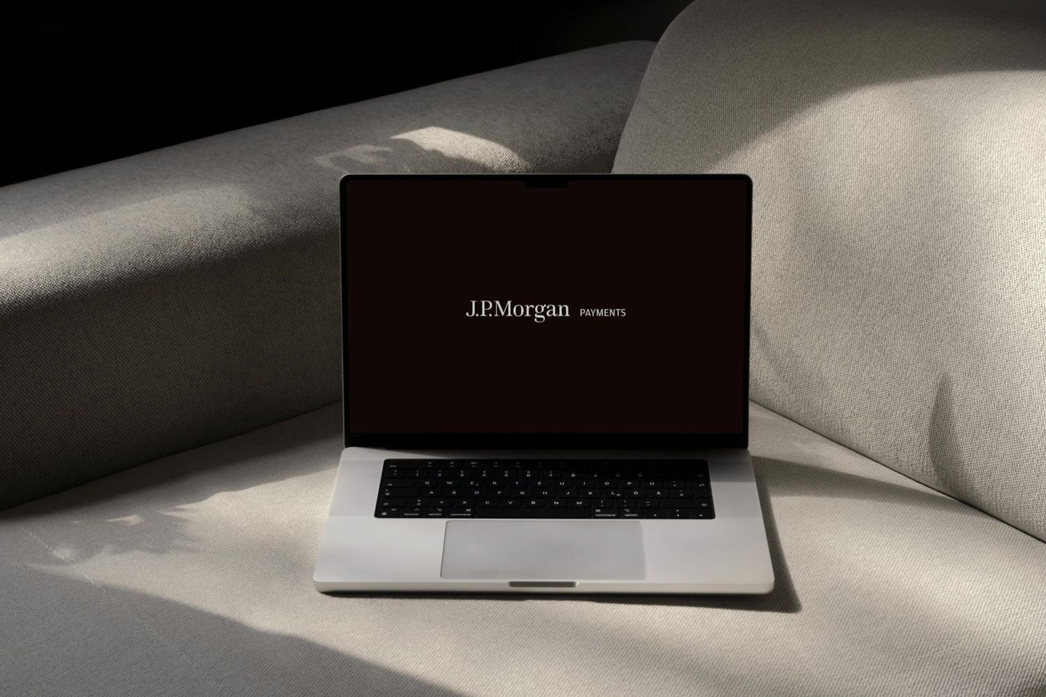 The platform on a laptop