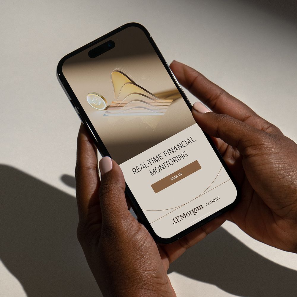 The app in hand